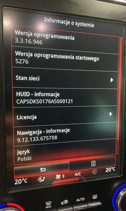 Renault Megane cena 57000 przebieg: 102000, rok produkcji 2017 z Lubniewice małe 704